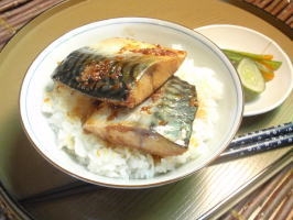 サバのいり焼き