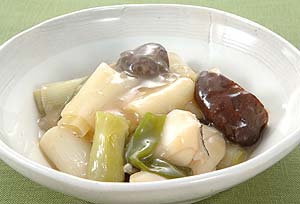 タラとねぎのスープ煮
