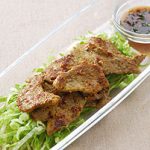 タンドリーラム肉のポン酢添え