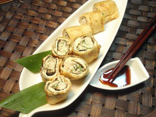 チーズとシラス干しの信田焼き