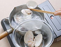 ハマグリのお吸い物