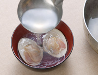 ハマグリのお吸い物