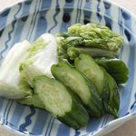 ビールの野菜漬け