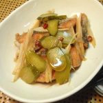 ピクルスと生鮭の南蛮漬け