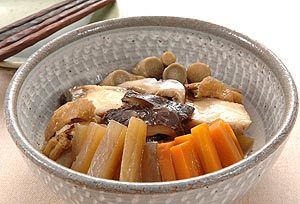 ブリと大根の柱煮