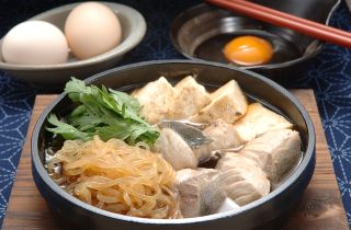 ブリのすき焼き風鍋