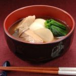 ブリ・大根・ほうれん草の雑煮