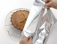 ブロッコリーの茎のケーキ