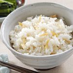 ホタテ貝柱入り寒天ごはん