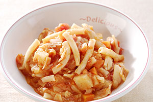 マカロニ入りミネストローネ