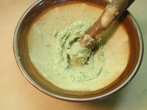 マグロのすぎな白和え
