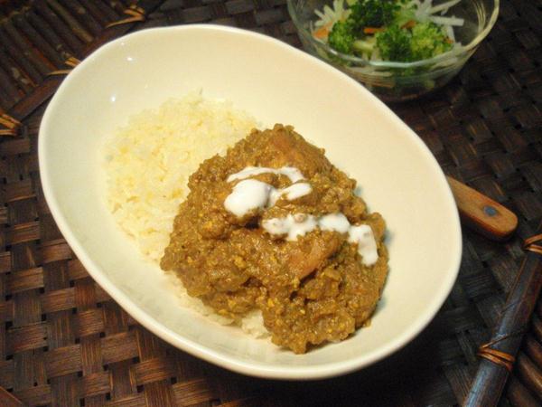 ヨーグルトチキンカレー