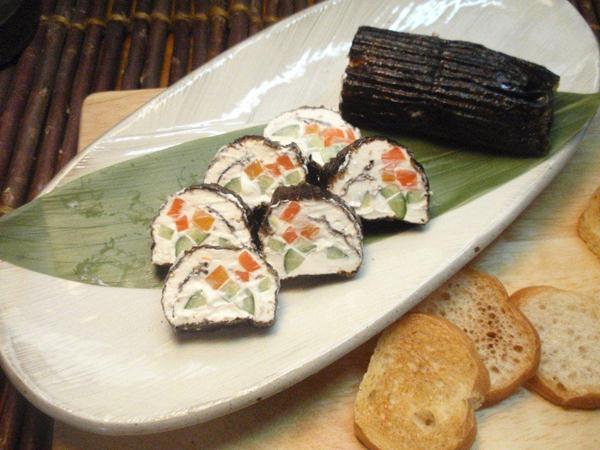 ヨーグルト海苔巻き