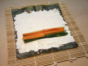 ヨーグルト海苔巻き