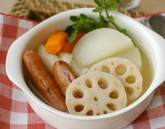 体ぽかぽか根菜のポトフ