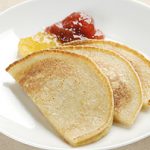 全粒粉入りヨーグルトホットケーキ