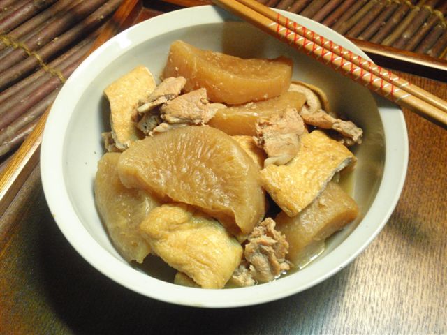 凍み大根の煮物