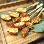 凍り豆腐と落花生のしょうゆ麹揚げ