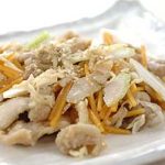 切干大根と鶏肉の和風ドレッシングサラダ