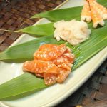 刺身の塩麹和え