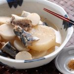 大根の輪切り汁