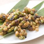 大豆とウナギのキツネ揚げ