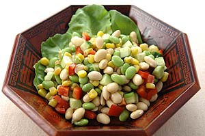 大豆と枝豆の中華サラダ