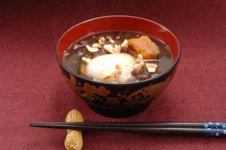 小豆汁＋かぼちゃ＋落花生