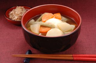 根菜たっぷりの雑煮