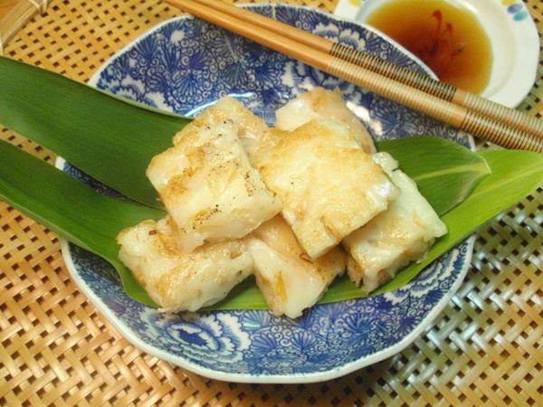 泡菜の大根餅