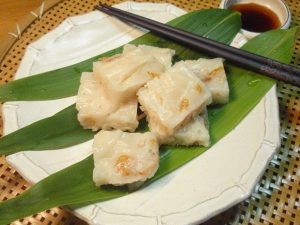 泡菜の大根餅