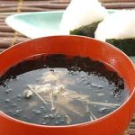 海苔とアサリの吸い物