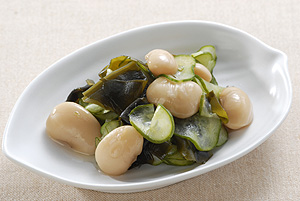 白いんげん豆の酢の物