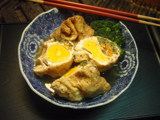白つめくさの袋煮