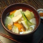 糠味噌漬けタラの三平汁