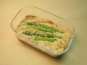 糠味噌漬け鮭の白和え