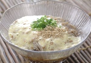 納豆長いもそば
