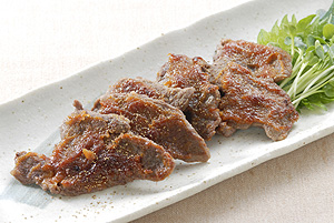 羊肉の味噌焼き