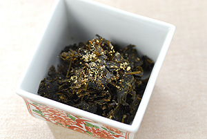 茶殻の佃煮