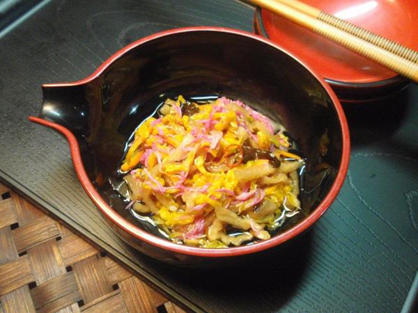 菊のはりはり漬け