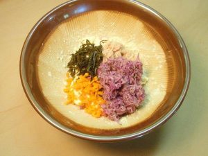 菊の銀杏入りがんもどき