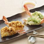 蒸しエビ２種