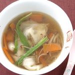 行者にんにくのワンタンスープ