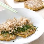 豆腐とにんじんのトロロ焼き