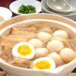 豆腐白玉とゆで卵の鍋
