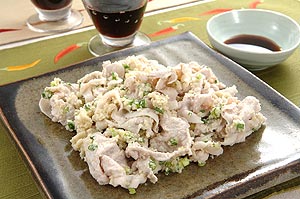 豚肉のおろし和え