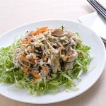 豚肉のからし酢味噌和え