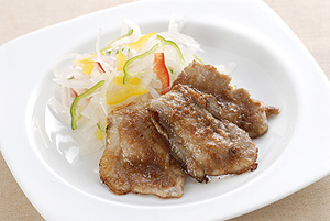 豚肉の甘味噌焼き