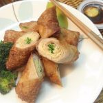 豚肉巻きしょうがの春巻