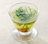 青じそと緑茶の梅干し茶